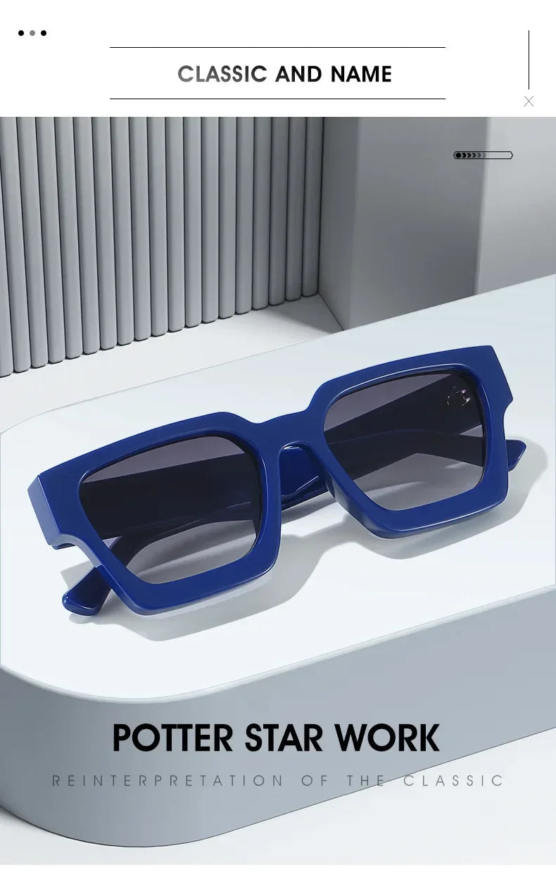Square Women Luxury Sunglasses! 😎🟥🕶️