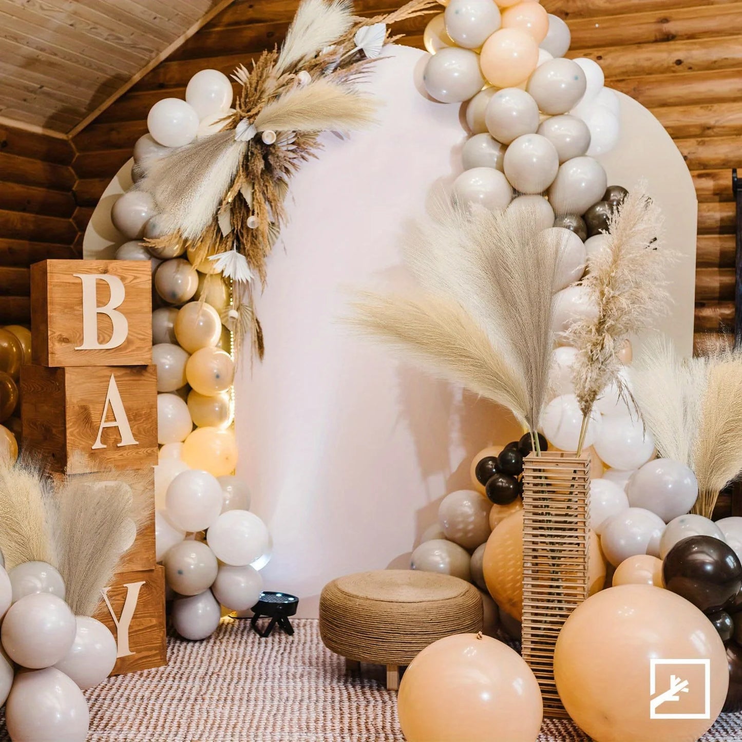 Pampas Grass Decoration Flowers Artificial 6PCS! 🏡🌾🎍
