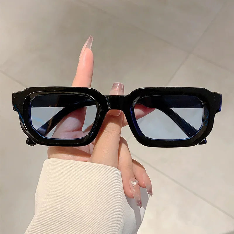 Men and Women Vintage Rectangle Frame Sunglasses! 👓🕶️🌞