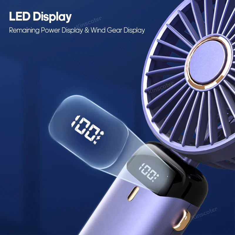 Portable Neck Hanging Mini Fan USB Rechargeable!  🧣🌬️🌀🔋