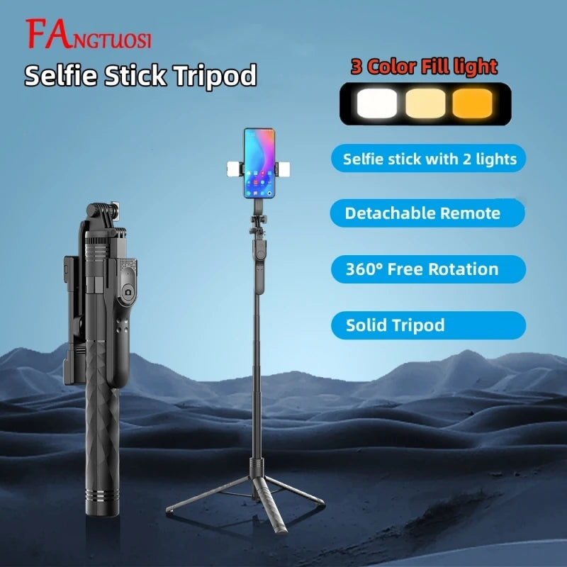 Wireless Selfie Stick Tripod Stand! 🤳📱🦯
