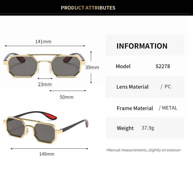 Luxury Metal Sunglasses! 👓🕶️🌞