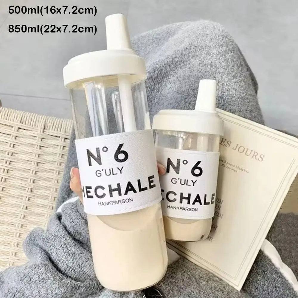 Water Bottles with Straw Cap! 🥤💧🚶‍♀️