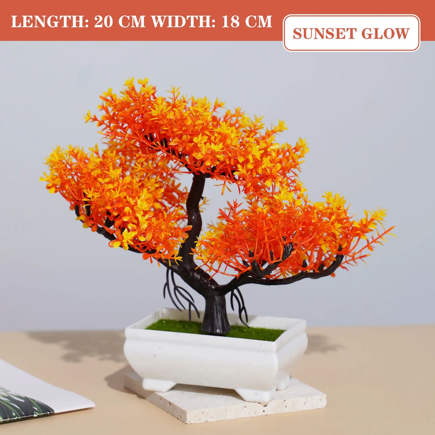 Bonsai Small Tree Artificial Plants! 🌳🪴🍃