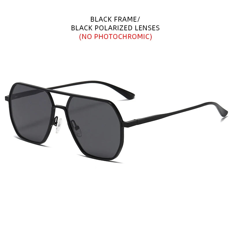 Metal Photochromic Sunglasses for Men Women! 👓🕶️🌞